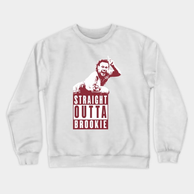 Manly Sea Eagles - Cliff Lyons - STRAIGHT OUTTA BROOKIE Crewneck Sweatshirt by OG Ballers